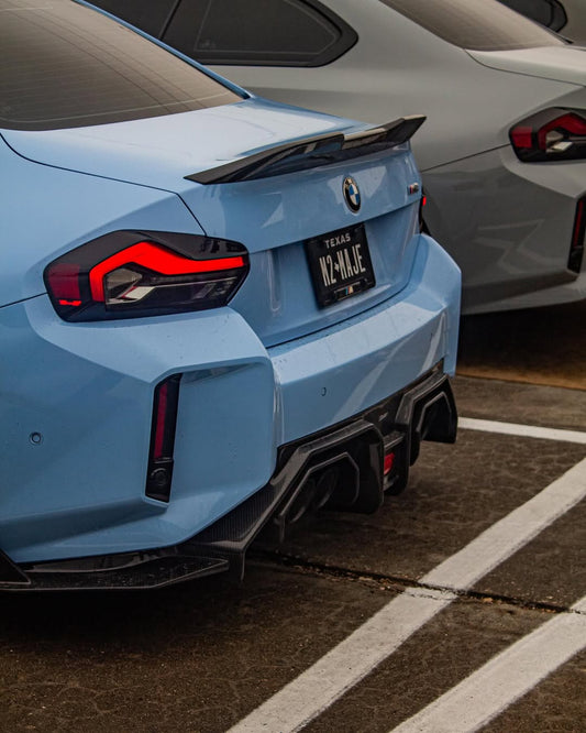 BMW M2 / M2C G87 2023 2024 with Aftermarket Parts - Rear Diffuser Carbon Fiber from CMST Tuning