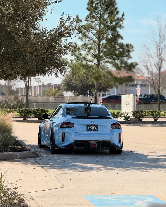 BMW M2 / M2C G87 2023 2024 with Aftermarket Parts - Rear Diffuser Carbon Fiber from CMST Tuning