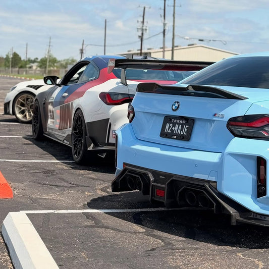 BMW M2 / M2C G87 2023 2024 with Aftermarket Parts - Rear Diffuser Carbon Fiber from CMST Tuning