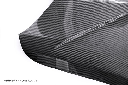BMW M8 M8C F91 F92 F93 2019-ON with Aftermarket Parts - V1 Hood Carbon Fiber / FRP from CMST Tuning