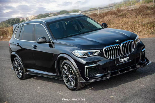 BMW X5 G05 LCI 2024-ON with Aftermarket Parts - Front Lip Pre-preg Carbon Fiber CMST Tuning