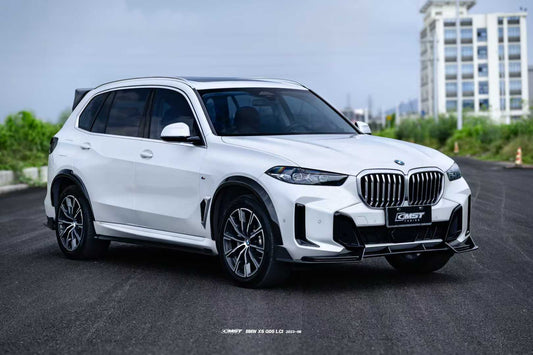 BMW X5 G05 LCI 2024-ON with Aftermarket Parts - Side Skirts Pre-preg Carbon Fiber from CMST Tuning