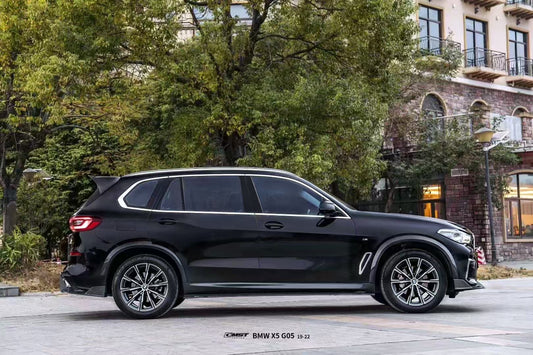 BMW X5 G05 LCI 2024-ON with Aftermarket Parts - Roof Spoiler Pre-preg Carbon Fiber from CMST Tuning