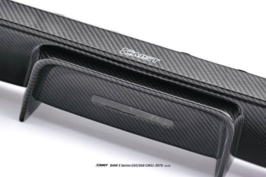 BMW i5 xDrive40 / eDrive40 (with M-package bumper, does not fit base mode) / M60 G60 G61 2024-ON & 5 Series 540i xDrive / 530i xDrive / 530i (with M-package bumper, does not fit base model) / 550e xDrive G60 G61 2024-ON with Aftermarket Parts - Rear Diffuser Dry Pre-preg Carbon Fiber / FRP