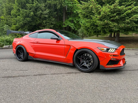 CMST Tuning Carbon Fiber Side Skirts for Ford Mustang S550.1 S550.2 2015-2023