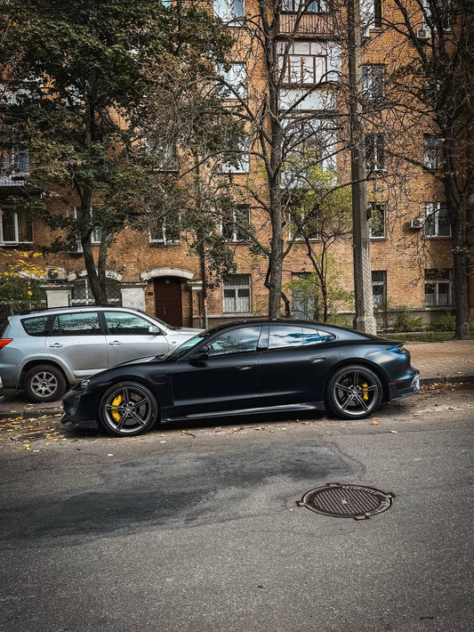 CMST Tuning Carbon Fiber Side Skirts for Porsche Taycan & 4S & Turbo & Turbo S