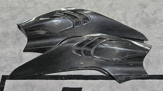 CMST Tuning 765lt Conversion Front Fenders for McLaren 720s 765LT 750s Carbon Fiber / FRP