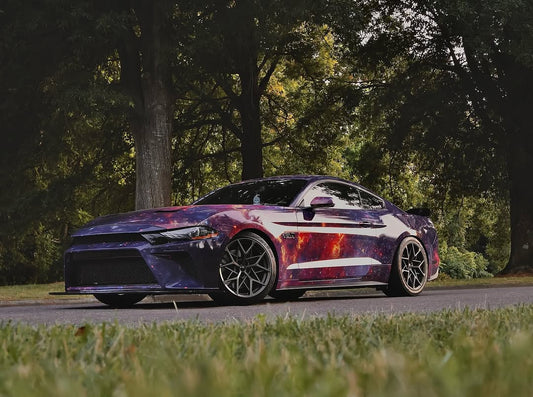 Ford Mustang GT 5.0 Mach1 Bullitt Ecoboost 2.3 S550.2 2018 2019 2020 2021 2022 2023 (Designed to be compatible with CMST S550.2 Bumper only.does not fit stock bumper.) with Aftermarket Parts - Front Bumper & Lip Carbon Fiber / FRP from CMST Tuning