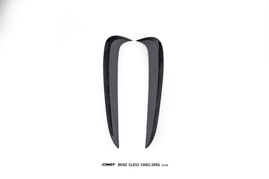 Mercedes Benz CLE-Class AMG CLE 53 / 450 / 300 C236 A236 2024-ON with Aftermarket Parts - Front Fenders Trim Dry Pre-preg Carbon Fiber / FRP from CMST Tuning