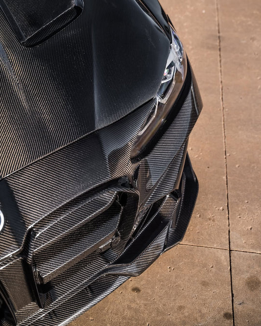 BMW M4 / M4C / M4CS G82 G83 2021-ON with Aftermarket Parts - Front Fenders Carbon Fiber / FRP from CMST Tuning
