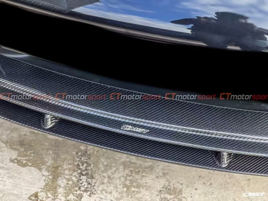 Porsche 992 992.1 Carerra Base/S/T/4/4S/Targa 4/Targa 4S/GTS 2020-2024 (Non-Sport Design Aerokit Package only) with Aftermarket Parts - Carbon Fiber & FRP Front Lip from CMST Tuning