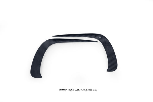 Mercedes Benz CLE-Class AMG CLE 53 / 450 / 300 C236 A236 2024-ON with Aftermarket Parts - Front Intake Vents Trim Dry Pre-preg Carbon Fiber / FRP from CMST Tuning