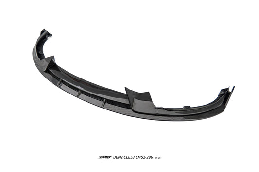 Mercedes Benz CLE-Class AMG CLE 53 C236 A236 2024-ON with Aftermarket Parts - Front Lip Dry Pre-preg Carbon Fiber / FRP from CMST Tuning