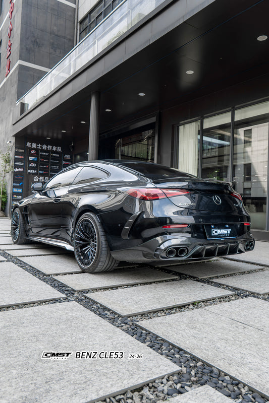 Mercedes Benz CLE-Class AMG CLE 53 C236 A236 2024-ON with Aftermarket Parts - Rear Diffuser Dry Pre-preg Carbon Fiber / FRP from CMST Tuning