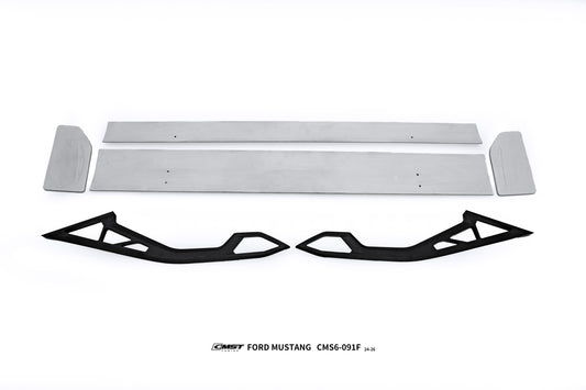 Ford Mustang S650 2.3 Ecoboost 5.0 GT Dark Horse 2024-ON with Aftermarket Parts - GTD Style Rear Wing Carbon Fiber / FRP from CMST Tuning