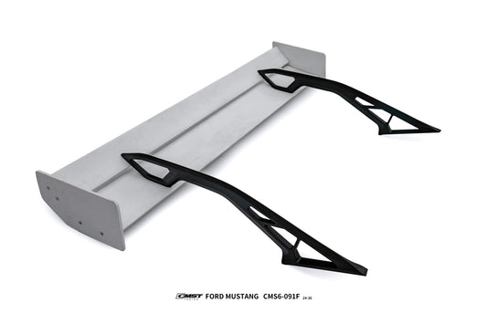 Ford Mustang S650 2.3 Ecoboost 5.0 GT Dark Horse 2024-ON with Aftermarket Parts - GTD Style Rear Wing Carbon Fiber / FRP from CMST Tuning
