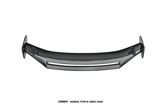 Honda Civic Type-R FL5 2023-ON with Aftermarket Parts - V2 Rear Spoiler Dry Pre-preg Carbon Fiber / FRP from CMST Tuning