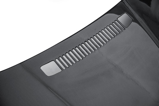 BMW E46 2 Door 2001 2002 2003 2004 2005 2006 with Aftermarket Parts - Hood Bonnet Carbon Fiber / FRP from CMST Tuning