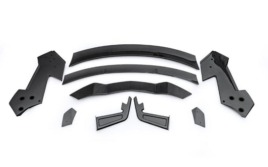 Lamborghini Aventador Base LP700 LP720 S LP740 Ultimate LP780 2012 2013 2014 2015 2016 2017 2018 2019 2020 2021 2022 2023 with Aftermarket Parts - V2 Rear Spoiler Wing Dry Pre-preg Carbon Fiber / FRP from CMST Tuning