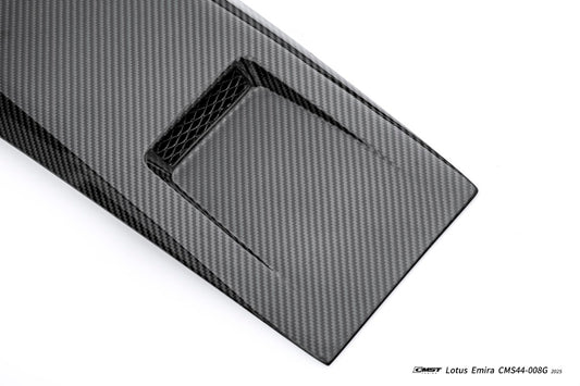 Lotus Emira 3.6 V6 2.0 Four-cylinder 2022-ON with Aftermarket Parts - Roof Scoop Dry Pre-preg Carbon Fiber / FRP