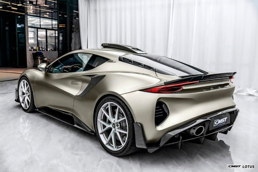 Lotus Emira 3.6 V6 2.0 Four-cylinder 2022-ON with Aftermarket Parts - Roof Scoop Dry Pre-preg Carbon Fiber / FRP