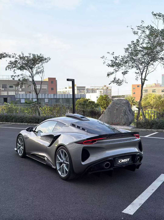 Lotus Emira 3.6 V6 2.0 Four-cylinder 2022-ON with Aftermarket Parts - Roof Scoop Dry Pre-preg Carbon Fiber / FRP
