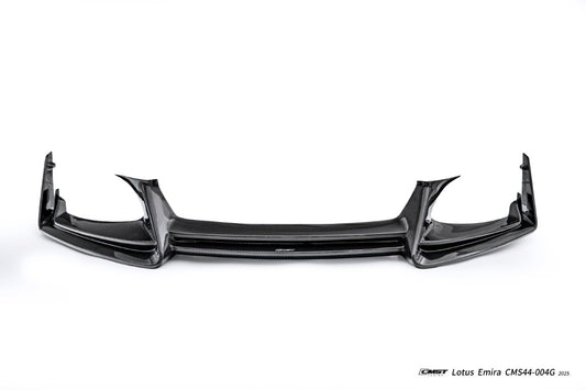 Lotus Emira 3.6 V6 2.0 Four-cylinder 2022-ON with Aftermarket Parts - V2 Front Lip Dry Pre-preg Carbon Fiber / FRP