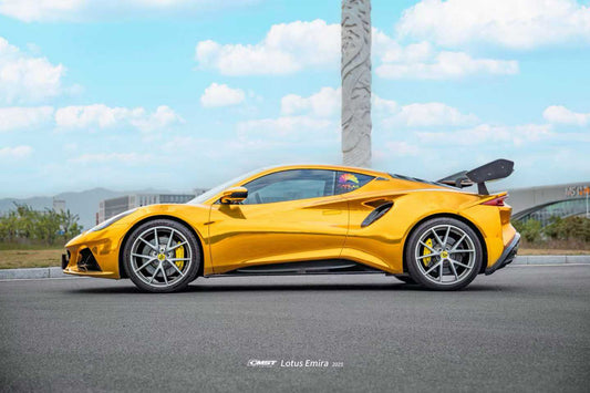 Lotus Emira 3.6 V6 2.0 Four-cylinder 2022-ON with Aftermarket Parts - V3 Rear Spoiler Dry Pre-preg Carbon Fiber / FRP