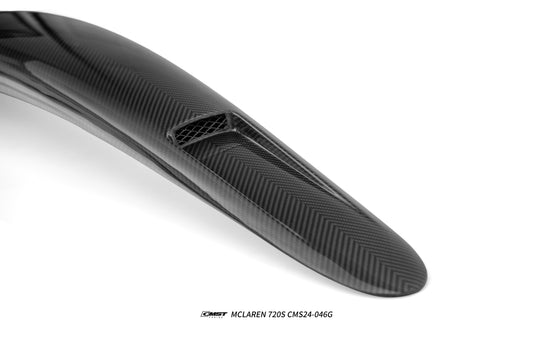 McLaren 720S 2018 2019 2020 2021 2022 2023 & 750S 2024-ON & 765LT 2021 2022 with Aftermarket Parts - Roof Scoop Carbon Fiber / FRP from CMST Tuning