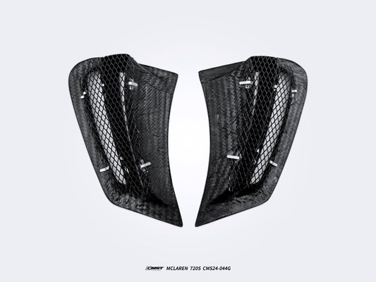 McLaren 720S 2018 2019 2020 2021 2022 2023 with Aftermarket Parts - Upper Valences Carbon Fiber / FRP from CMST Tuning