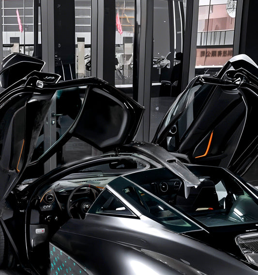 McLaren 720S 2018 2019 2020 2021 2022 2023 & 750S 2024-ON & 765LT 2021 2022 with Aftermarket Parts - Roof Scoop Carbon Fiber / FRP from CMST Tuning