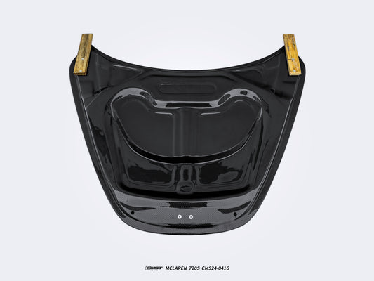 McLaren 720S 2018 2019 2020 2021 2022 2023 & 750S 2024-ON & 765LT 2021 2022 with Aftermarket Parts - Hood Carbon Fiber / FRP from CMST Tuning
