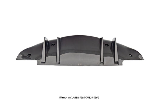 McLaren 720S 2018 2019 2020 2021 2022 2023 with Aftermarket Parts - V1 Rear Diffuser Carbon Fiber / FRP from CMST Tuning