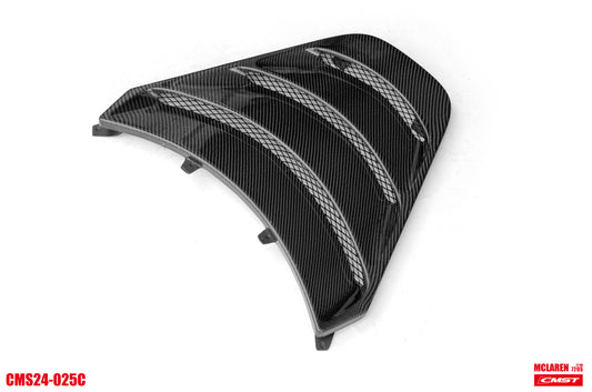 McLaren 720s 2018 2019 2020 2021 2022 2023 with Aftermarket Parts - OE Rear Engine Cover Carbon Fiber / FRP from CMST Tuning