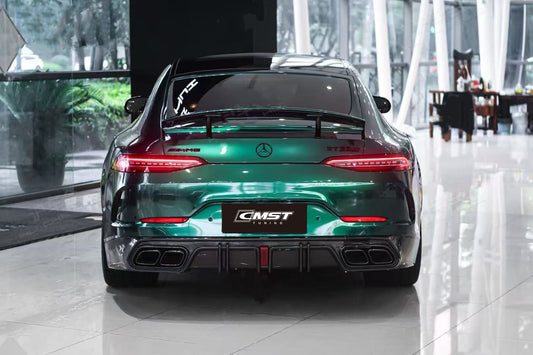 Mercedes Benz AMG GT 4 Door GT63 GT63s GT53 GT43 GT50 X290 2019 2020 2021 2022 2023 2024 with Aftermarket Parts - Rear Wing Carbon Fiber / FRP from CMST Tuning