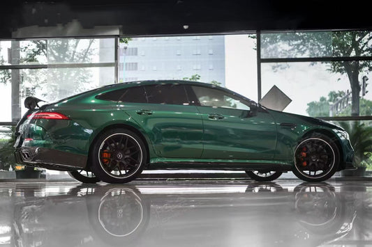 Mercedes Benz AMG GT 4 Door GT53 GT43 GT50 X290 2019-ON with Aftermarket Parts - Side Skirts Trim Cover Carbon Fiber / FRP from CMST Tuning