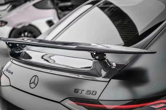 Mercedes Benz AMG GT 4 Door GT63 GT63s GT53 GT43 GT50 X290 2019-ON with Aftermarket Parts - Carbon Fiber & FRP Rear Wing from CMST Tuning