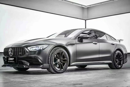Mercedes Benz AMG GT 4 Door GT53 GT43 GT50 X290 2019-ON with Aftermarket Parts - Side Skirts Trim Cover Carbon Fiber / FRP from CMST Tuning
