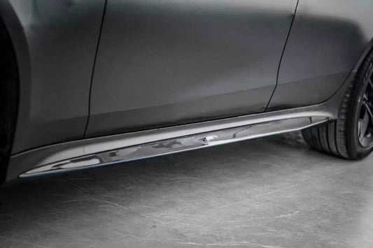Mercedes Benz AMG GT 4 Door GT53 GT43 GT50 X290 2019-ON with Aftermarket Parts - Side Skirts Trim Cover Carbon Fiber / FRP from CMST Tuning