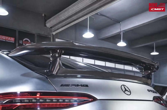 Mercedes Benz AMG GT 4 Door GT63 GT63s GT53 GT43 GT50 X290 2019-ON with Aftermarket Parts - Carbon Fiber & FRP Rear Wing from CMST Tuning