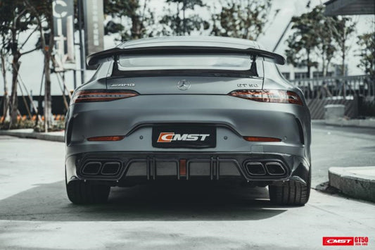 Mercedes Benz AMG GT 4 Door GT63 GT63s GT53 GT43 GT50 X290 2019-ON with Aftermarket Parts - Carbon Fiber & FRP Rear Wing from CMST Tuning