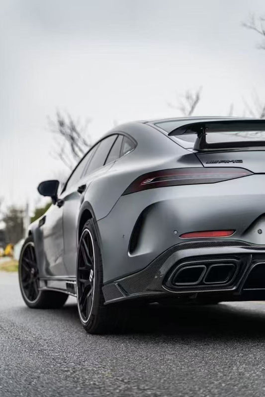 Mercedes Benz AMG GT 4 Door GT63 GT63s GT53 GT43 GT50 X290 2019 2020 2021 2022 2023 2024 with Aftermarket Parts - Rear Wing Carbon Fiber / FRP from CMST Tuning