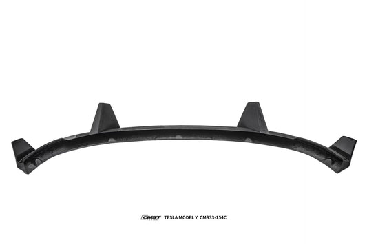 Tesla Model Y Performance AWD Long Range RWD Standard 2020 2021 2022 2023 2024 2025 with Aftermarket Parts - Front Bumper & Front Lip Carbon Fiber / FRP from CMST Tuning