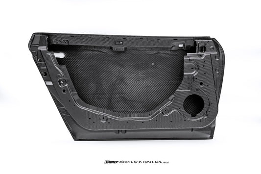 Nissan GTR R35 CBA DBA EBA 2008 2009 2010 2011 2012 2013 2014 2015 2016 with Aftermarket Parts - Doors Dry Pre-preg Carbon Fiber from CMST Tuning