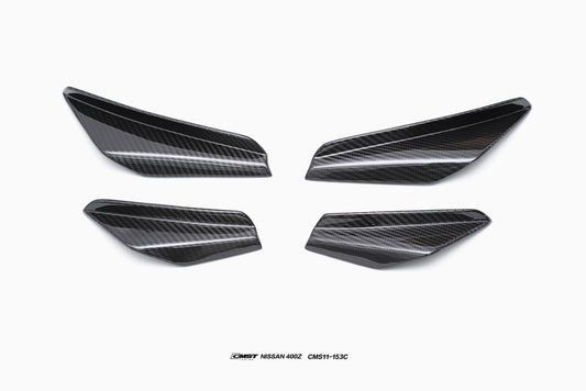 Nissan Z 400Z Nismo Proto Performance Sport RZ34 2023 2024 with Aftermarket Parts - Front Canards Carbon Fiber / FRP from CMST Tuning
