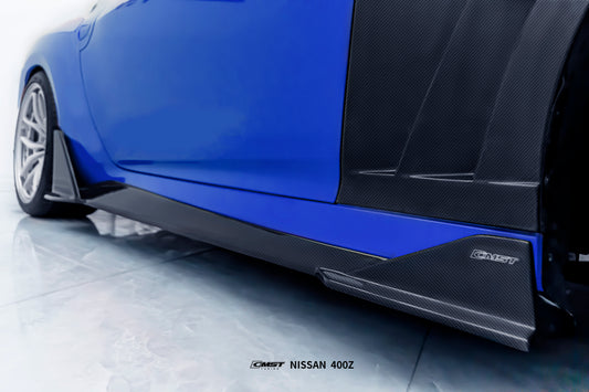 Nissan Z 400Z Nismo Proto Performance Sport RZ34 2023 2024 with Aftermarket Parts - Side Skirts Carbon Fiber / FRP from CMST Tuning