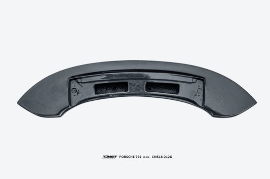 Porsche 911 992 992.1 Carerra Base/S/T/4/4S/Targa 4/Targa 4S/GTS 2020 2021 2022 2023 2024 with Aftermarket Parts - Rear Spoiler Pre-preg Carbon Fiber / FRP from CMST Tuning