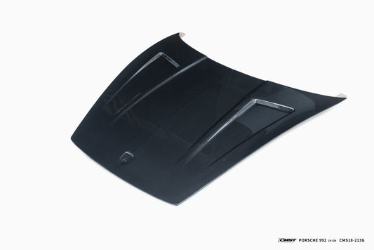 Porsche 911 992 992.1 Carerra Base/S/T/4/4S/Targa 4/ Targa 4S/GTS/Turbo/Turbo S 2020 2021 2022 2023 2024 & 911 992 992.2 Carerra Base/S/T/4/4S/Targa 4/ Targa 4S/GTS/Turbo/Turbo S 2025 with Aftermarket Parts - Hood Carbon Fiber/FRP from CMST Tuning