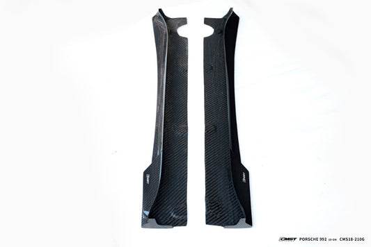 Porsche 911 992 992.1 Carerra Base/S/T/4/4S/Targa 4/Targa 4S/GTS (Sport Design Aerokit Package only) 2020 2021 2022 2023 2024 with Aftermarket Parts - Side Skirts Carbon Fiber/FRP from CMST Tuning