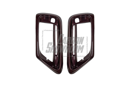 Porsche 992 992.1 Carerra Base/S/T/4/4S/Targa 4/Targa 4S/GTS (Sport Design Aerokit Package only) 2020 2021 2022 2023 2024 with Aftermarket Parts - Upper Valences Carbon Fiber/FRP from CMST Tuning